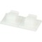 Panduit Cable Clip, Nylon 6/6, 0.38 in Bundle Dia., Natural, 1 in L, 1000 PK ACC38-A-M - alternate 5